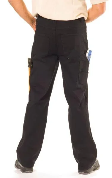 Stretch Workerjeans, Farbe schwarz, Gr.48 - 0