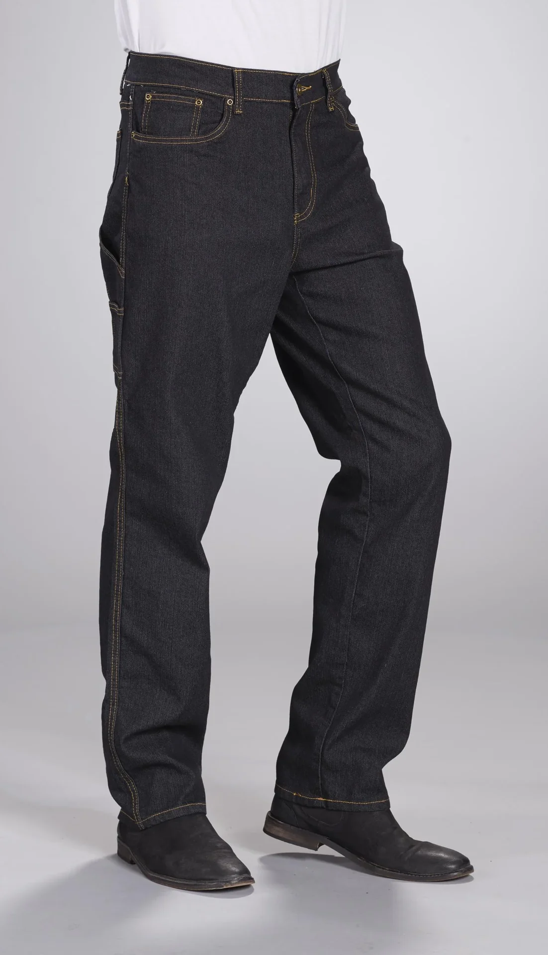 Stretch Workerjeans, Farbe schwarz, Gr.48 - 2