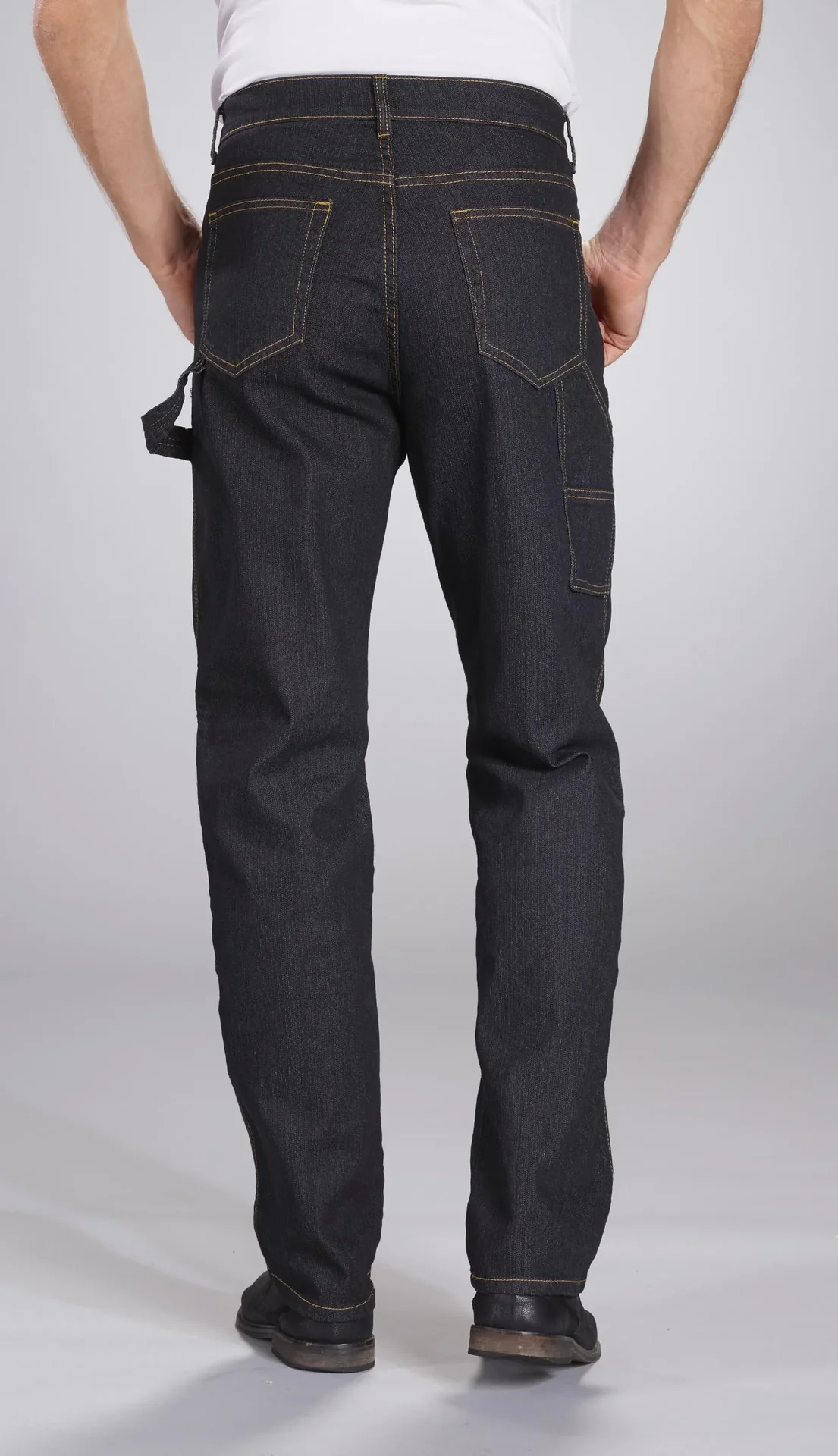 Stretch Workerjeans, Farbe schwarz, Gr.48 - 4