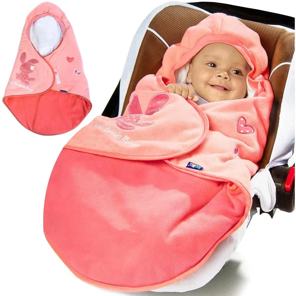 Fußsack - Baby-Fußsack - rosa - 90 X 75Cm - 0