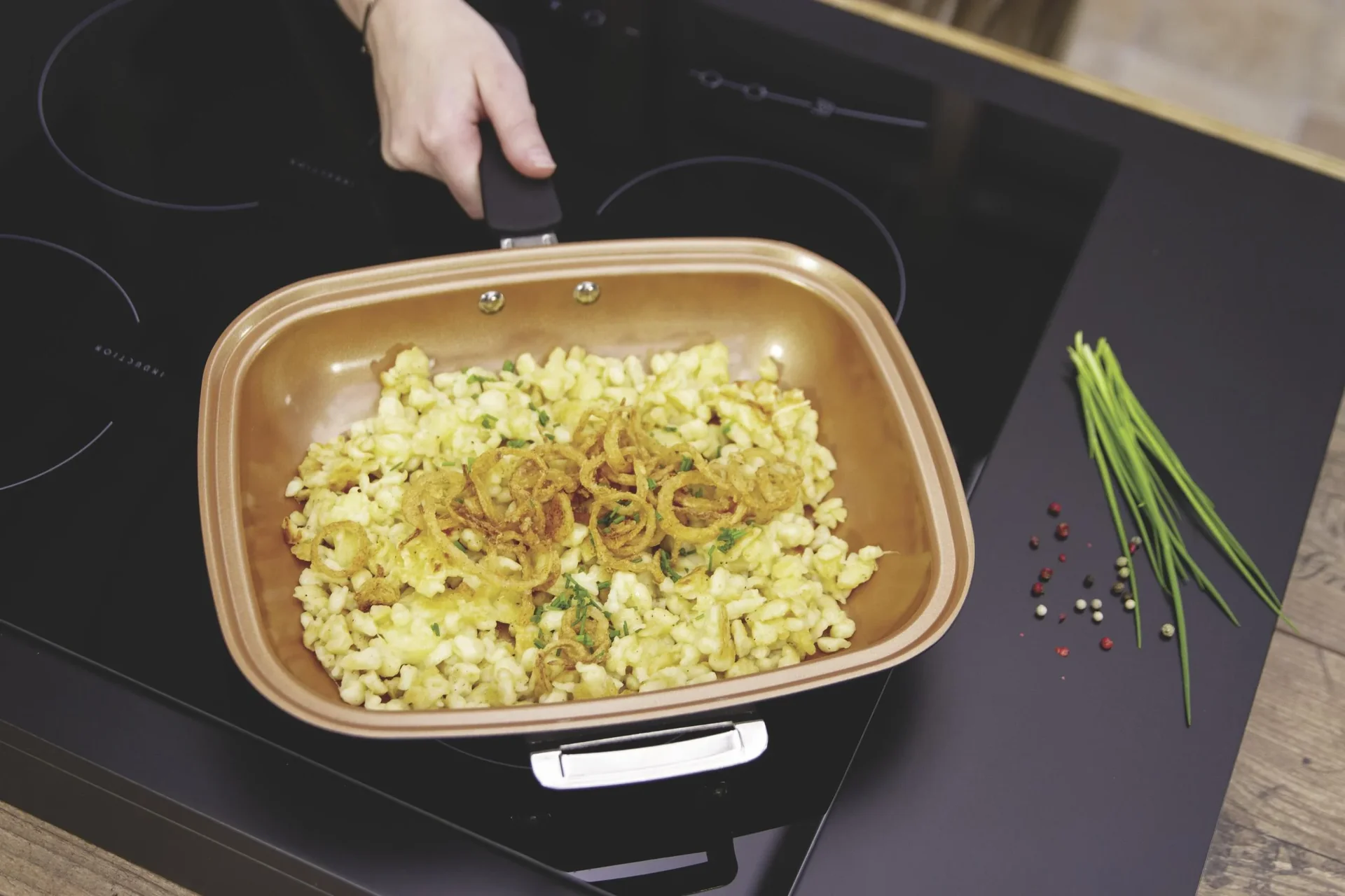 Black Doubletta Wendepfanne Deluxe Set - 7