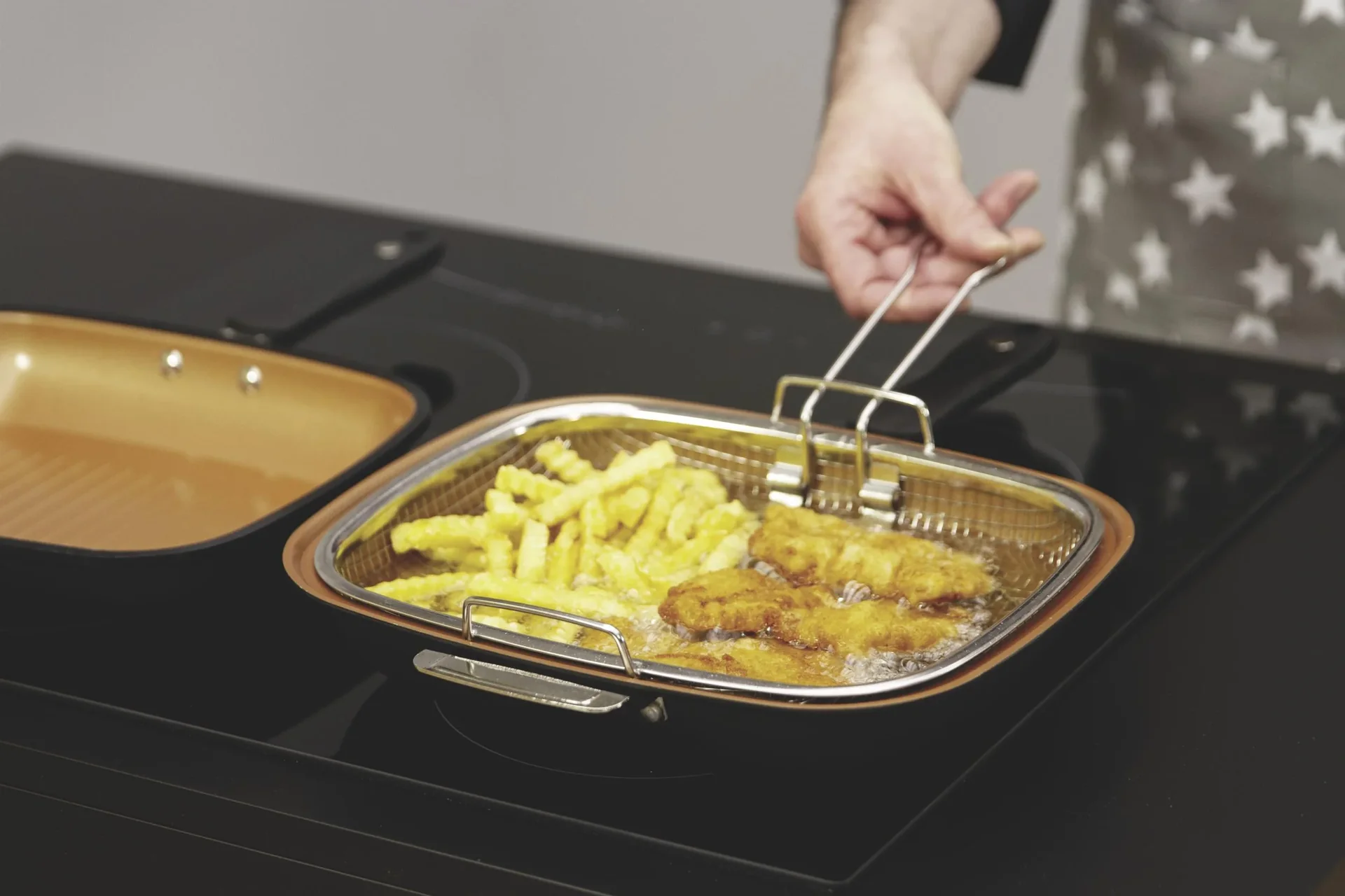 Black Doubletta Wendepfanne Deluxe Set - 8