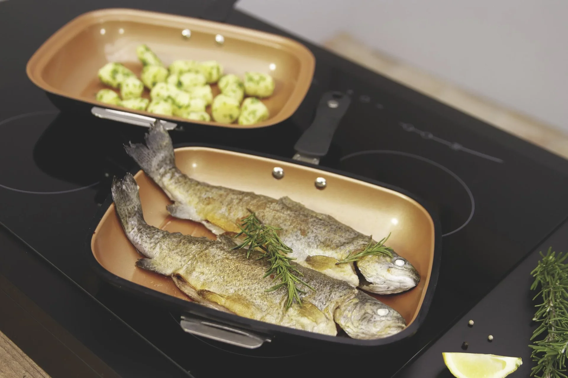 Black Doubletta Wendepfanne Deluxe Set - 9