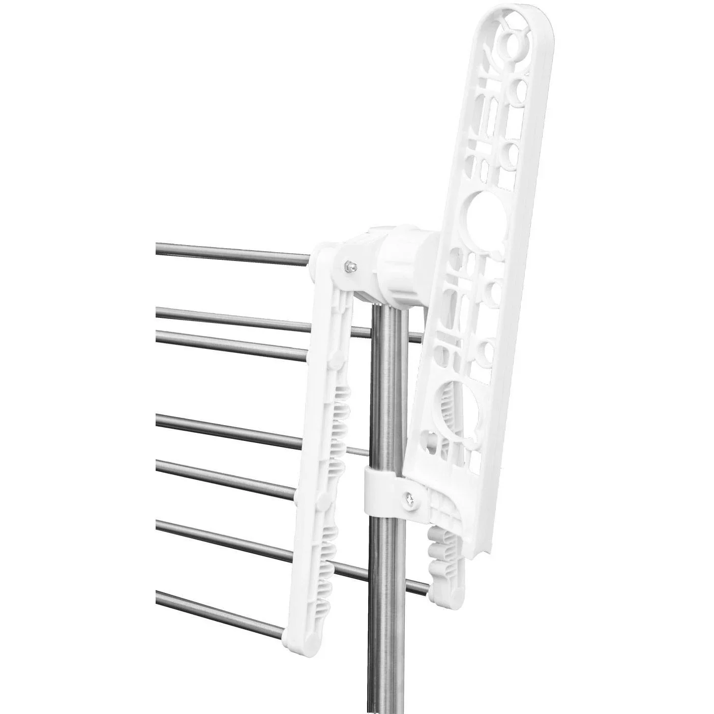 Mobiler Wäscheständer Wäscheturm mit 4 Ebenen klappbar - 1