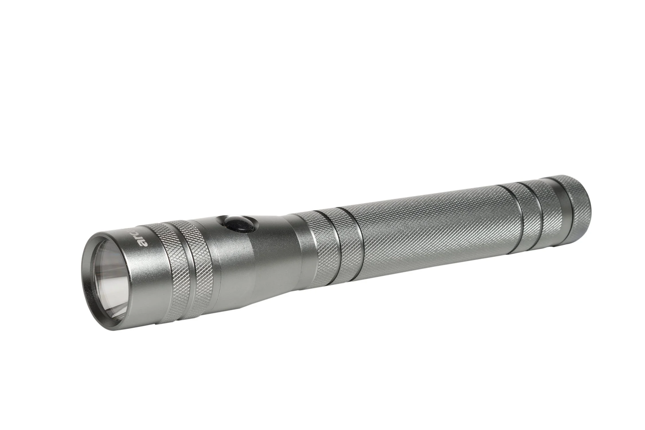 LED Taschenlampe - 10 Watt, 700 lm, stoßfest und wasserabweisend, silber-anthrazit - 9