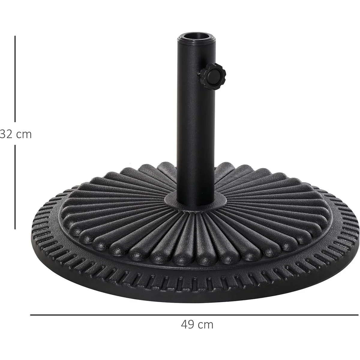 Sonnenschirmständer 15 kg Schirmst - 0