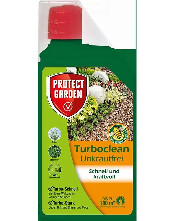 Turboclean Unkrautfrei - Schnell und kraftvoll - 1 L - 0