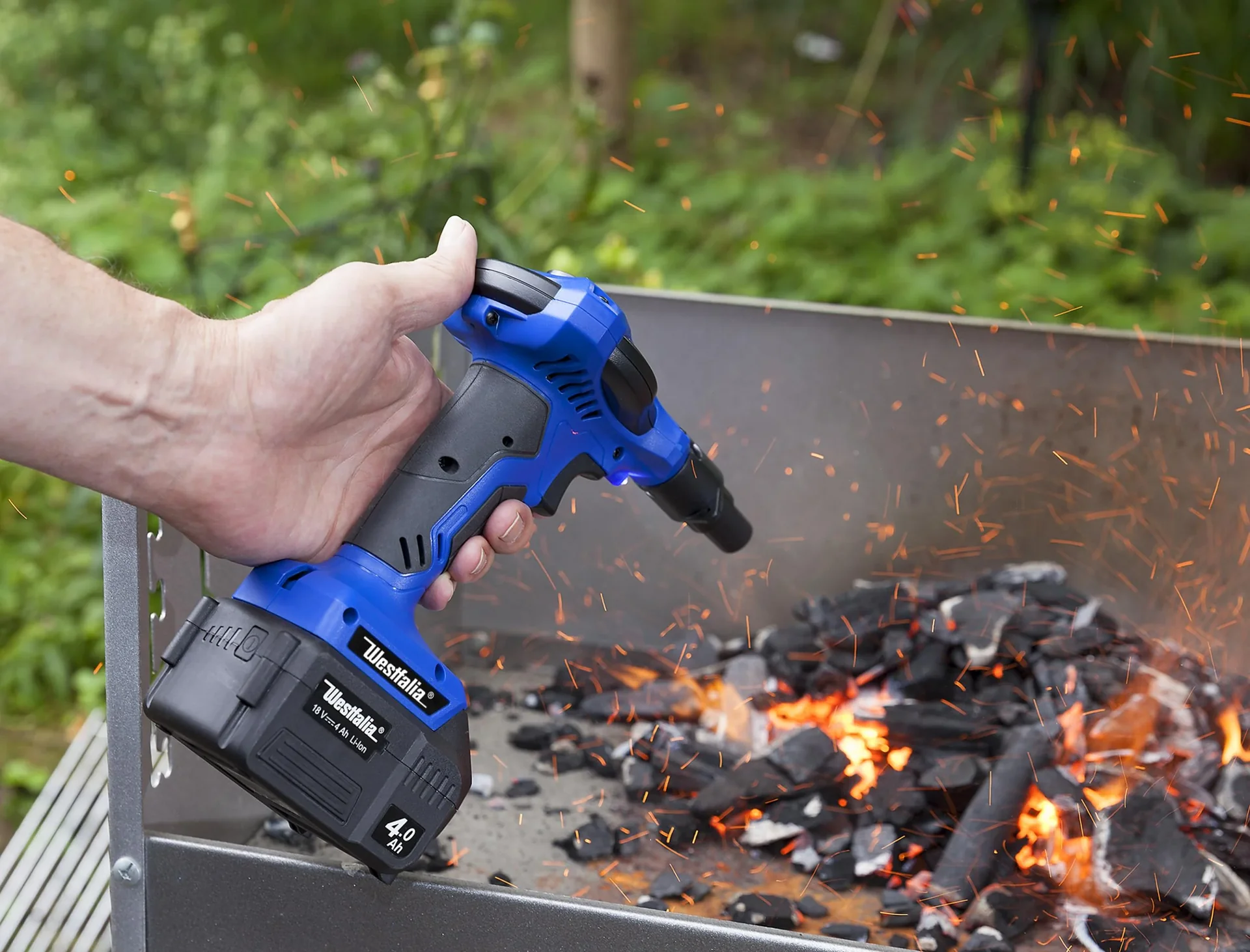 Akku-Luft-/Volumenpumpe 18 Volt Li-Ion ALP18 -ohne Akku und Ladegerät- - 3