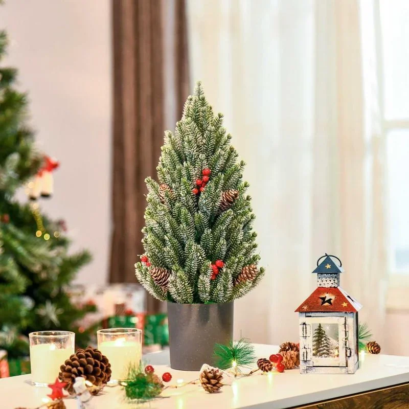 Künstlicher Weihnachtsbaum kleiner Tisch-Christbaum 170 Äste - 0