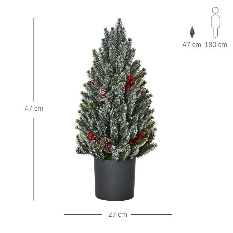 Künstlicher Weihnachtsbaum kleiner Tisch-Christbaum 170 Äste - 1