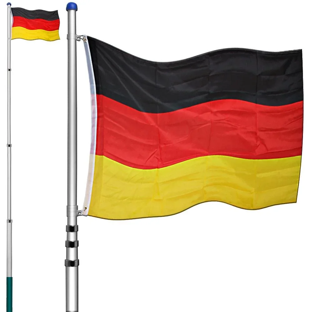 Fahnenmast 650cm Deutschland | Teleskop - 0