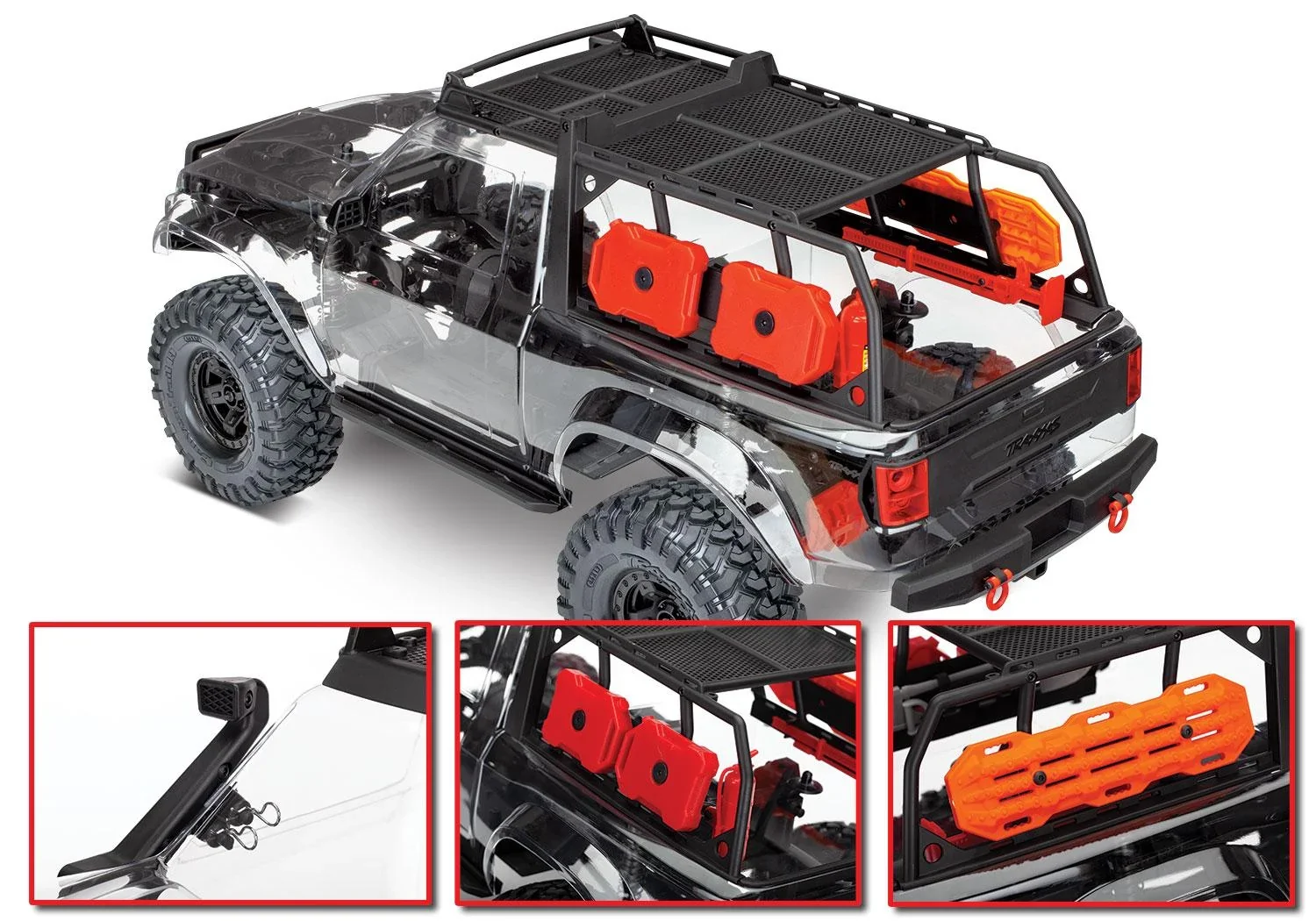 TRX-4 Sport 4x4 Kit (Bausatz) ohne Elektronik 1/10 4WD Scale-Crawler Kit inklusive Zubehör-Kit - 1