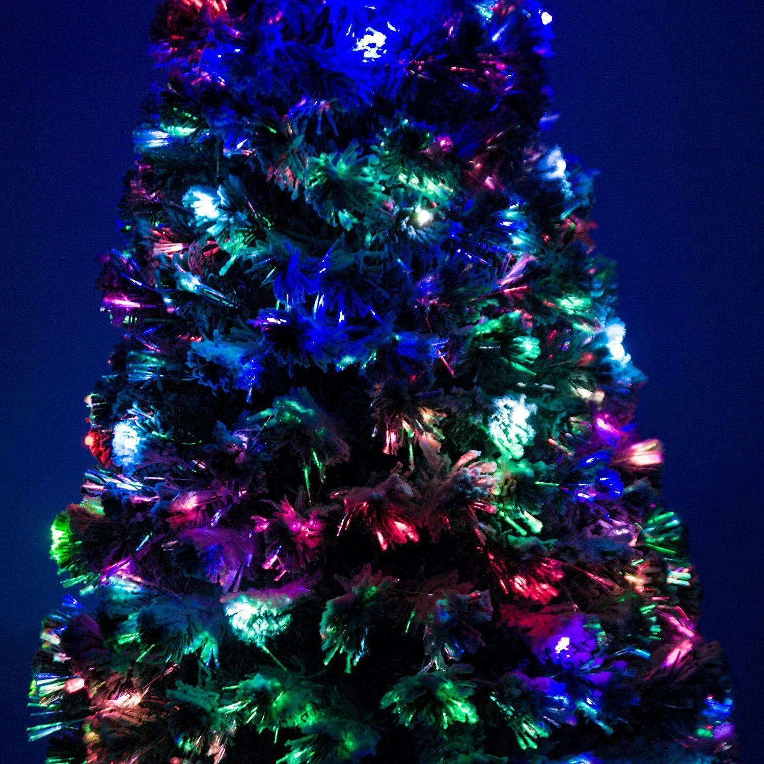 Weihnachtsbaum Tannenbaum LED Lichtfaser 180cm - 5