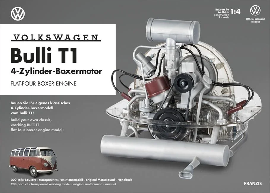 Der große Technikbausatz VW Bulli T1 Motor - 1
