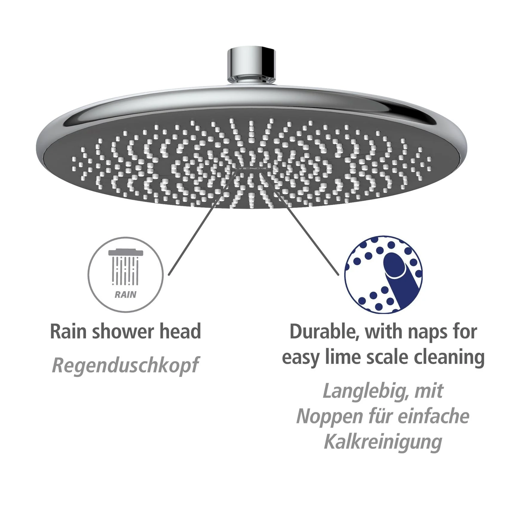 Wasserspar-Duschsystem Watersaving Chrom - 0