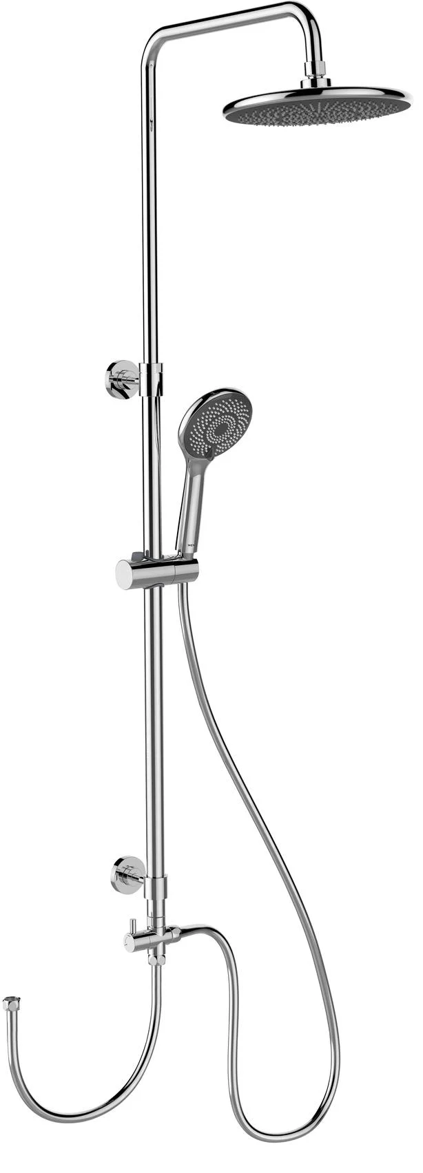 Wasserspar-Duschsystem Watersaving Chrom - 5