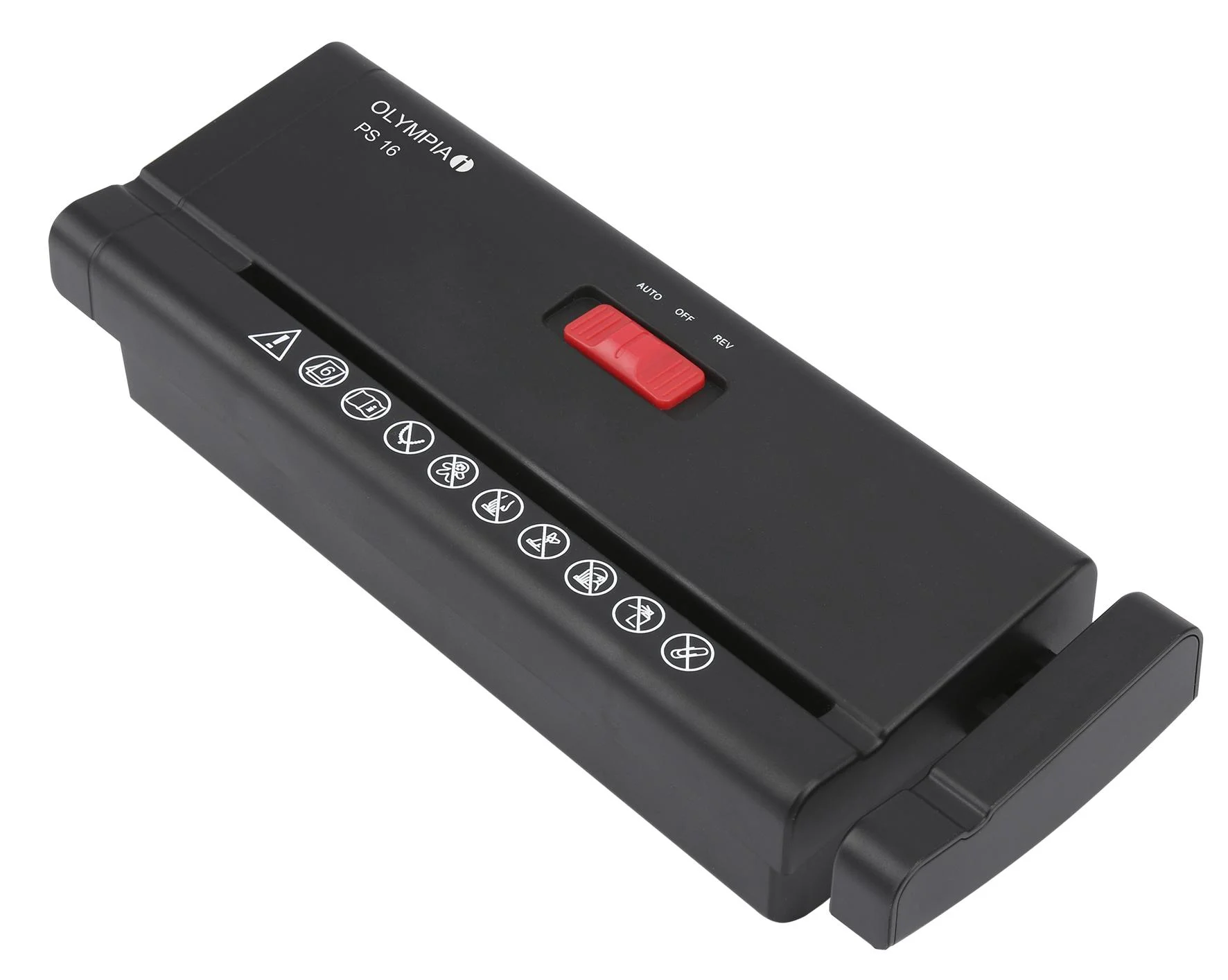 Aufsatz Aktenvernichter, schwarz - 0