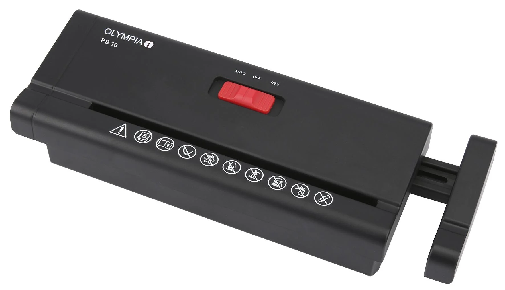 Aufsatz Aktenvernichter, schwarz - 3