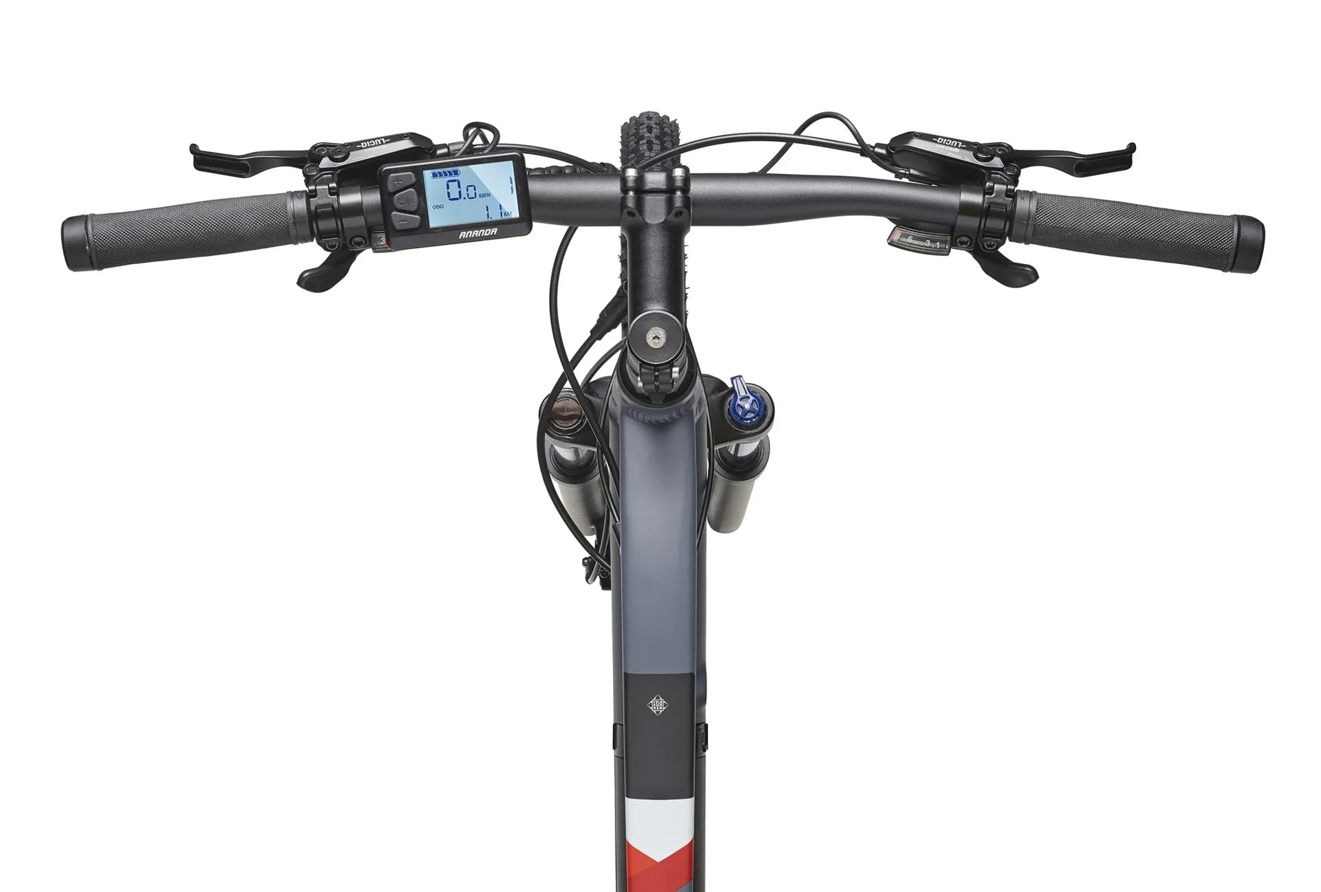 Unisex Alu MTB E-Bike, 29 Zoll, 24-Gang Kettenschaltung, grau, Aufsteiger M922 Hardtail - 0