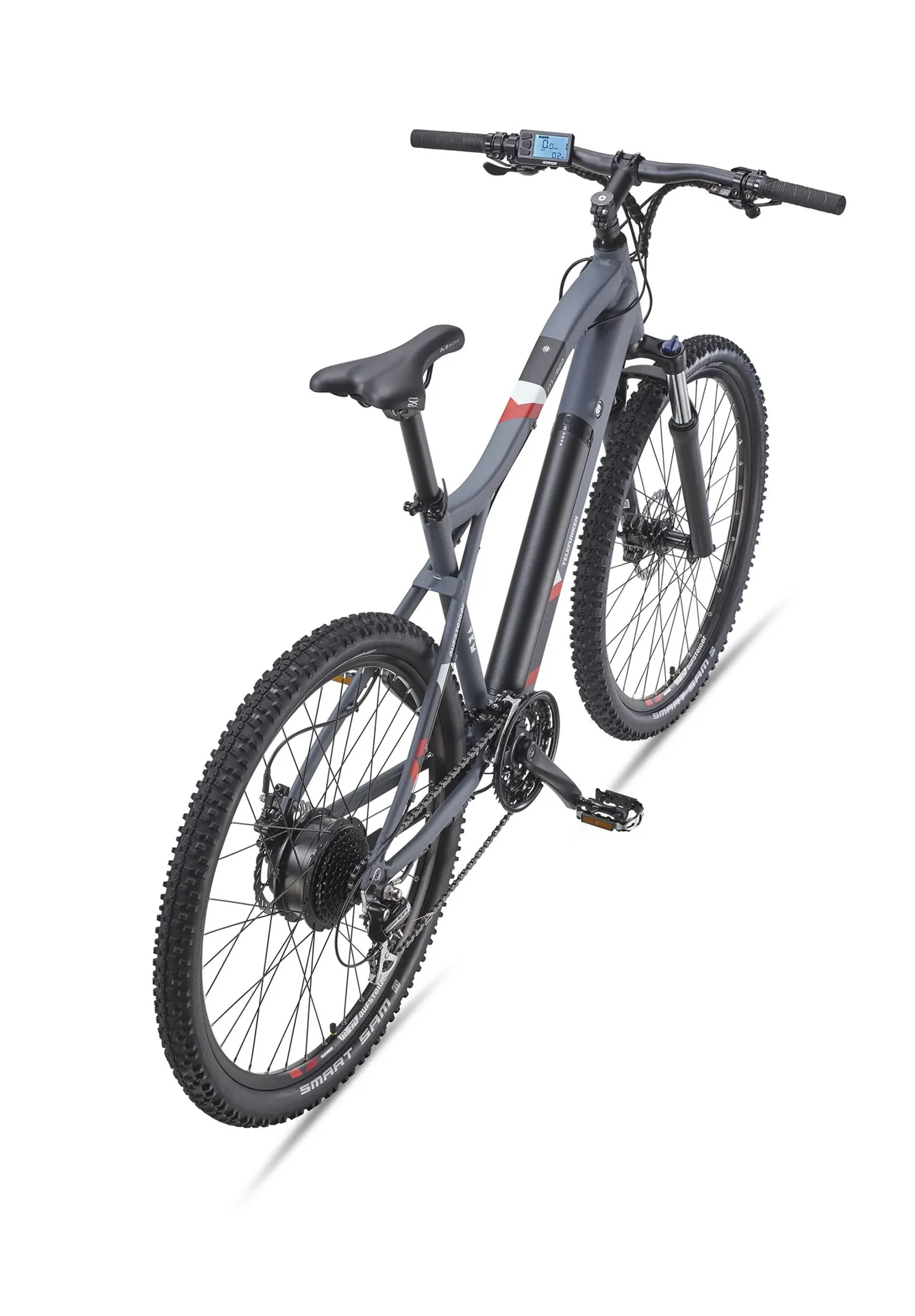 Unisex Alu MTB E-Bike, 29 Zoll, 24-Gang Kettenschaltung, grau, Aufsteiger M922 Hardtail - 2