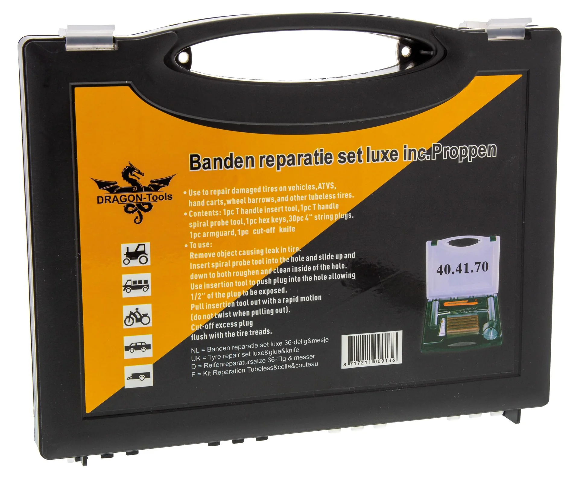 Reifen Reparatur Set, 35-teilig - 0