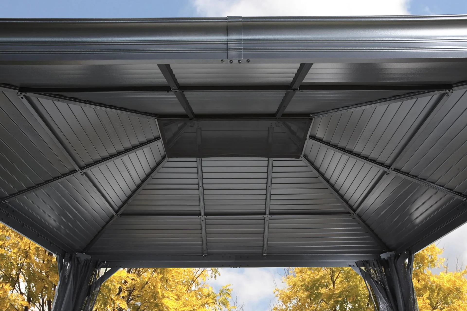 Pavillon Mykonos 10 x 12 Doppeldach - 0