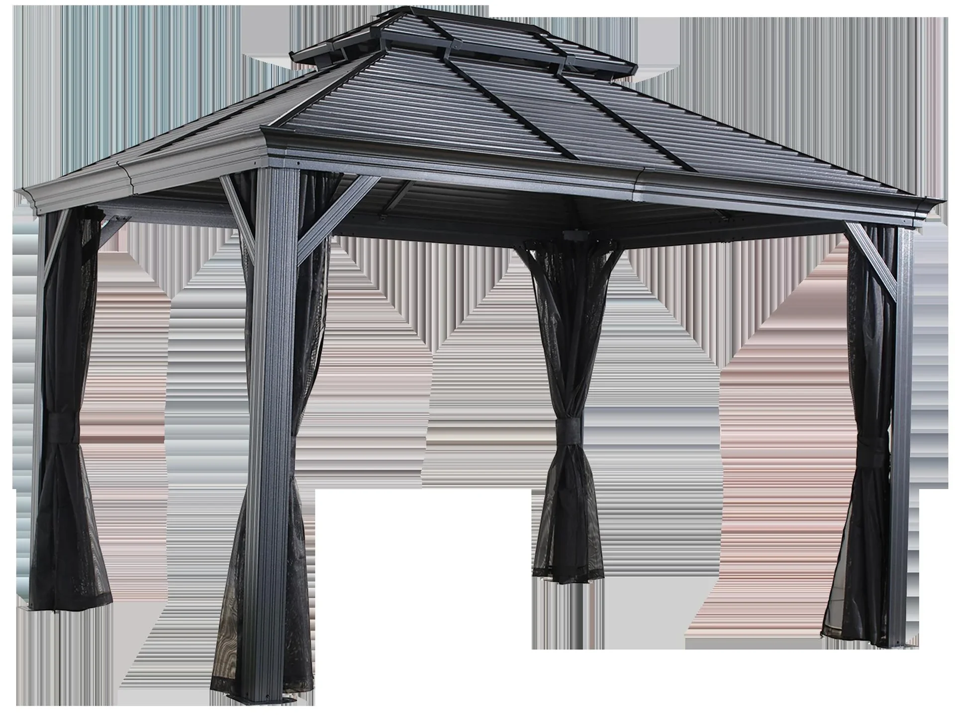 Pavillon Mykonos 10 x 12 Doppeldach - 5