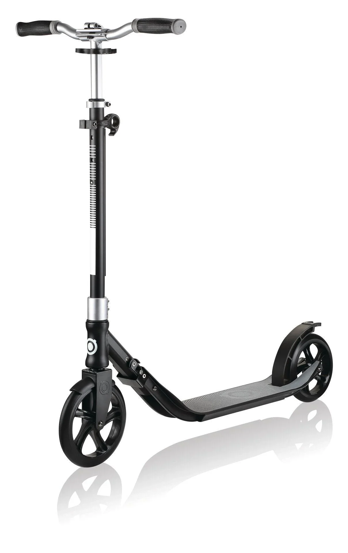 ONE NL 205-180 DUO Tretroller, 205/180 mm, ABEC 7, höhenverstellbar, Klappmechanismus, grau - 4