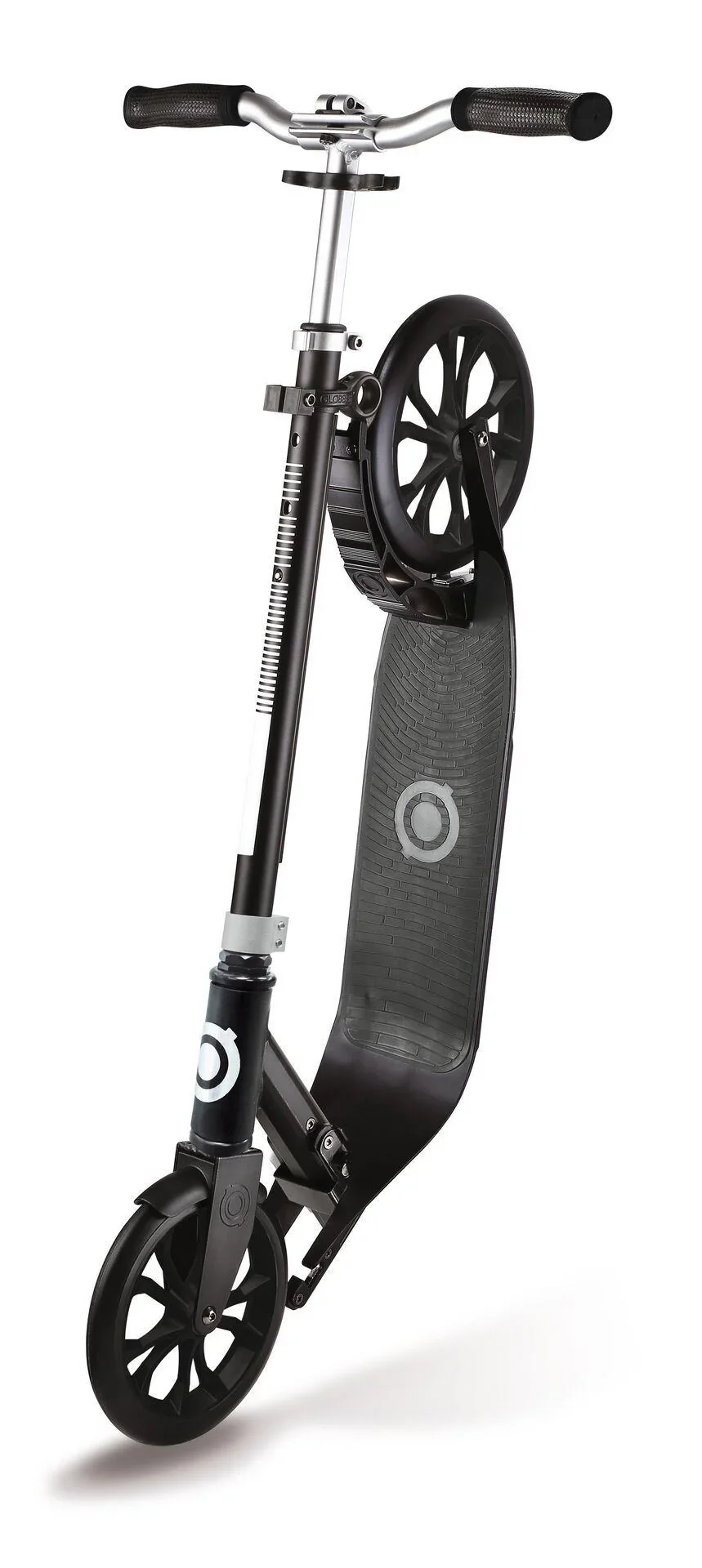 ONE NL 205-180 DUO Tretroller, 205/180 mm, ABEC 7, höhenverstellbar, Klappmechanismus, grau - 7