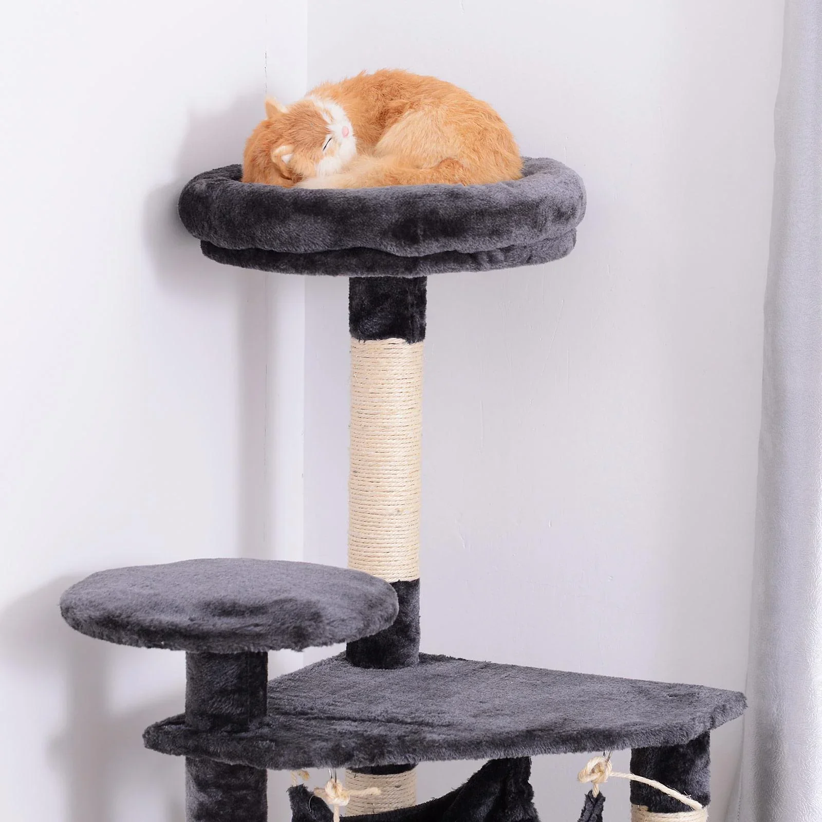 Katzenbaum mit Hängematte - 3