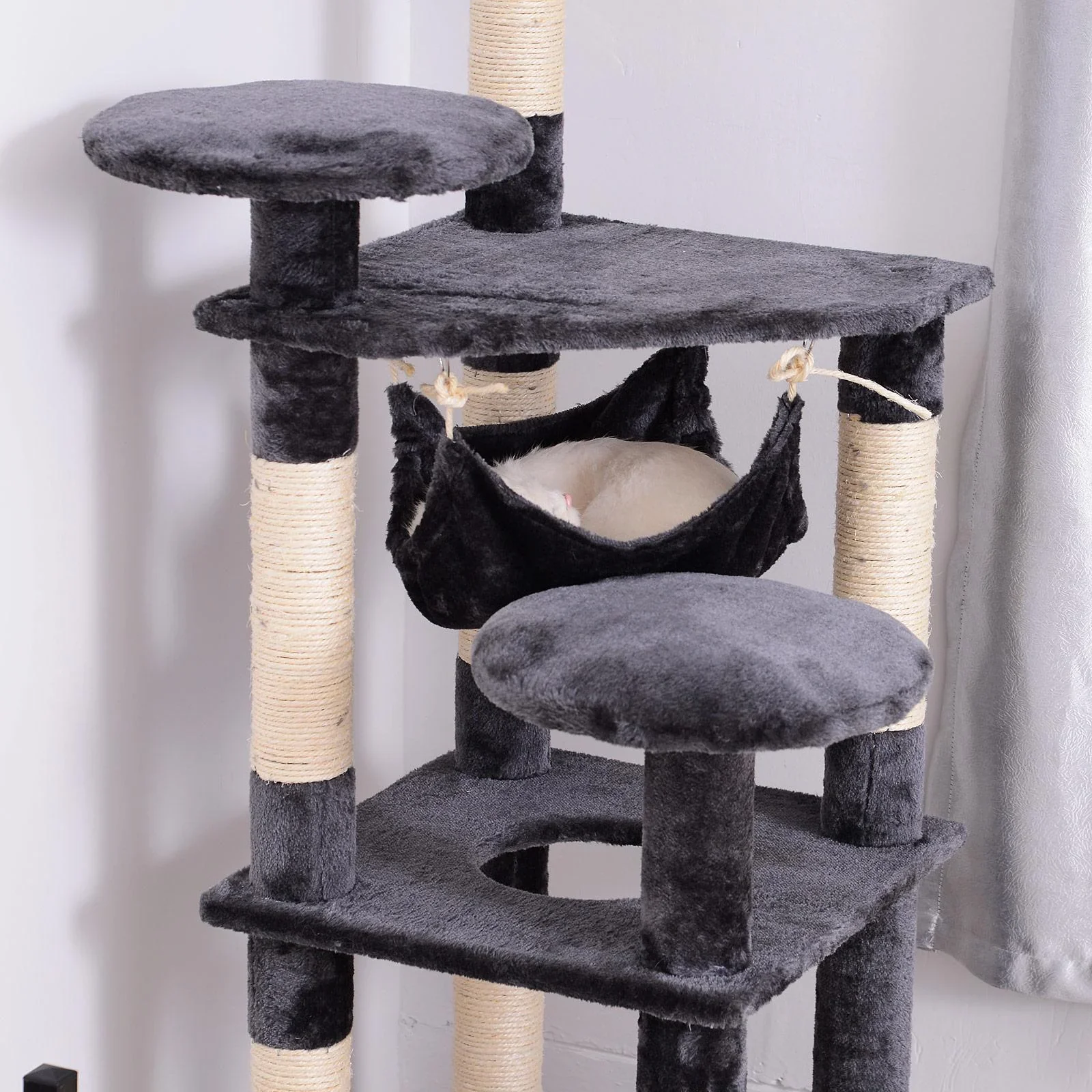 Katzenbaum mit Hängematte - 6