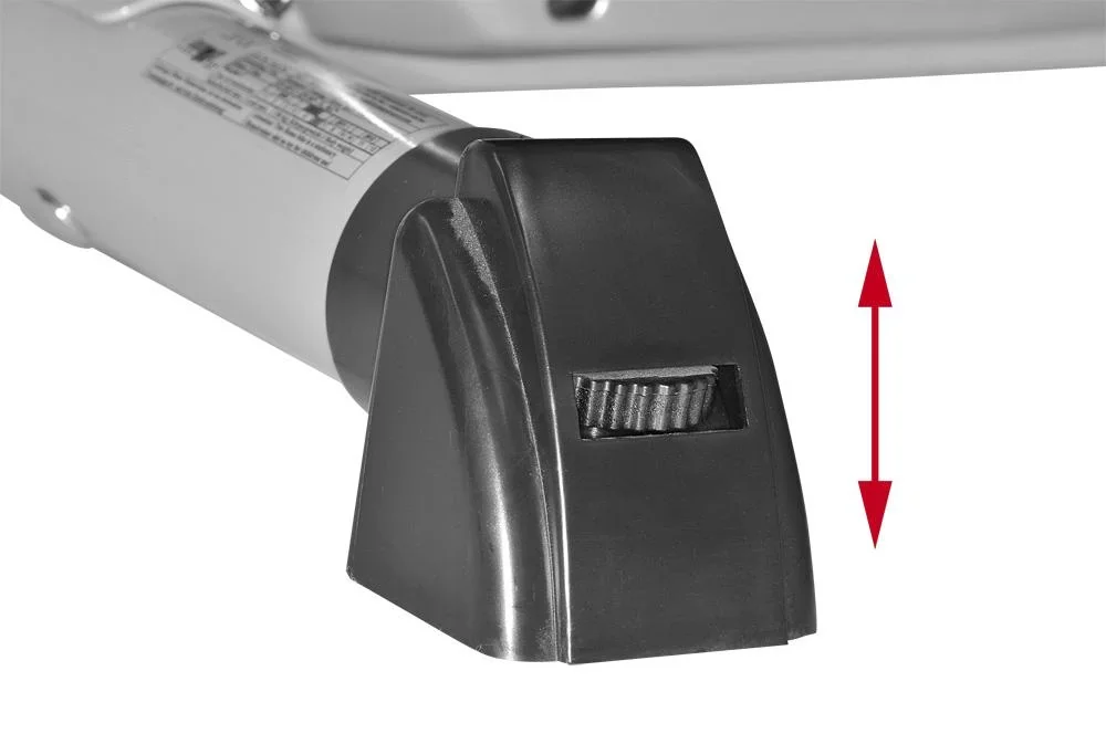 Heimtrainer Ergometer AL 2 silber - 1