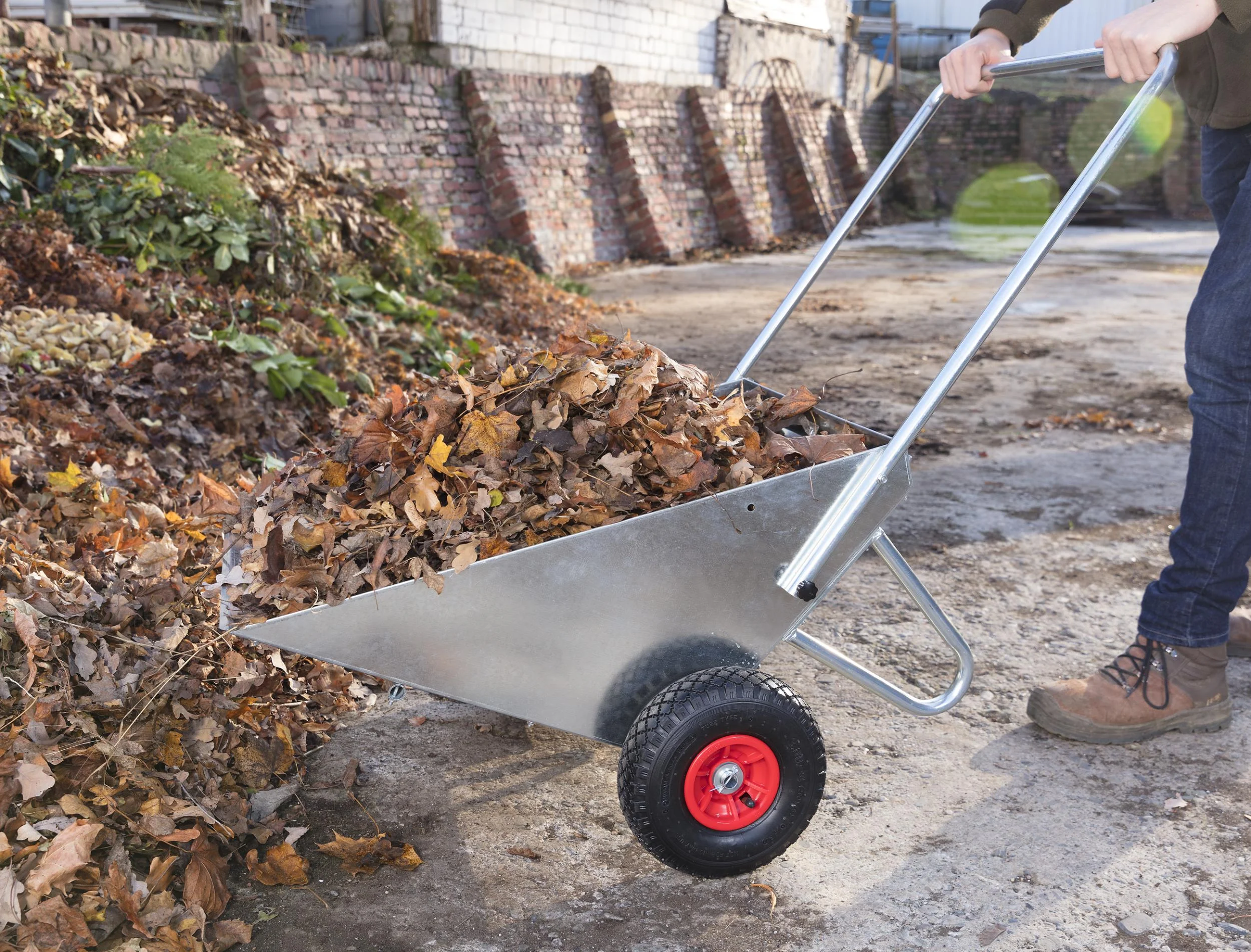 Kippkuli verzinkte Universal Transportkarre - 4