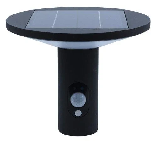 Solar LED Wandleuchte KARINA schwarz, 3,3 Watt, 210 lm, warmweiß - 1