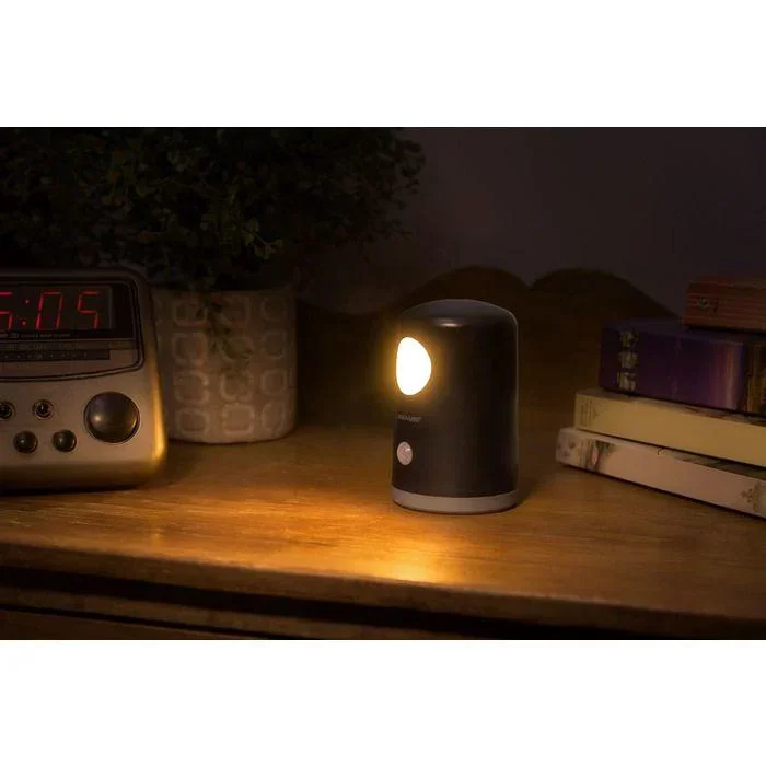 LED Nachtlicht schwarz mit Bewegungsmelder MB750 20 Lumen IP44 - 3