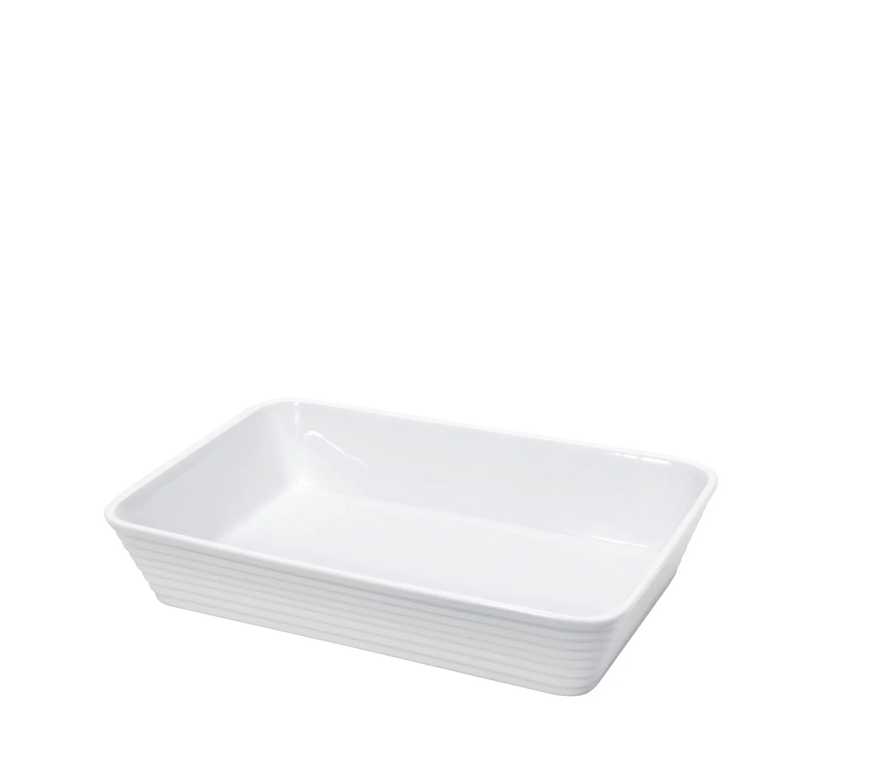 Auflaufform, rechteckig, Burgund, 2,0 Liter, 30 x 21 x 6 cm - 0