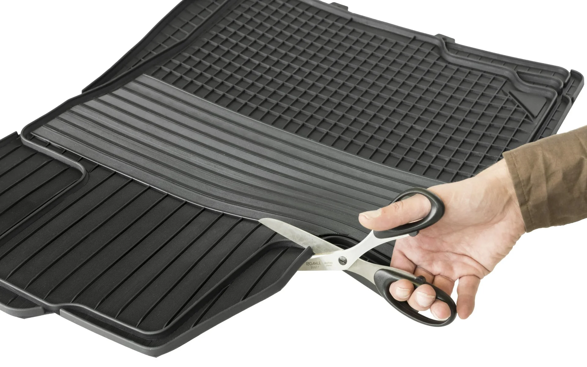 Auto Gummimatte Easyfit - 4-teilig Gr. 1 - 2 Vordermatten 65 x 49 cm, 2 Rückmatten 40 x 45 cm, zuschneidbar - 0