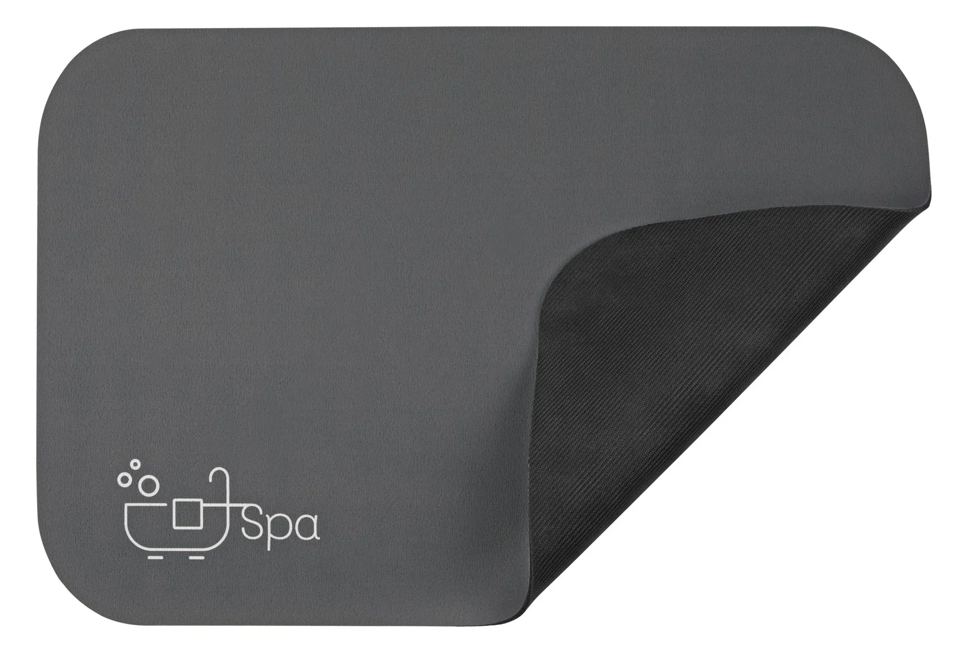 Superabsorbierende Badematte Spa, 40 x 60 cm dunkelgrau - 8