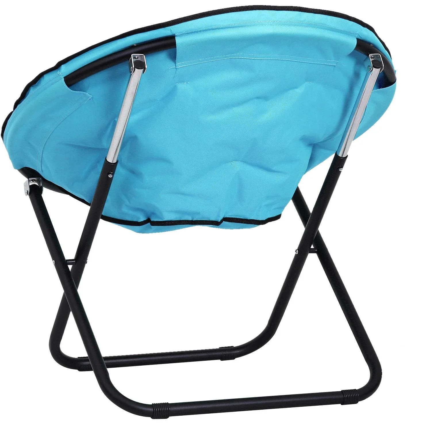 Klappstuhl Klappsessel Campingstuhl Gartenstuhl Blau 80 x 80 x 75 cm - 0