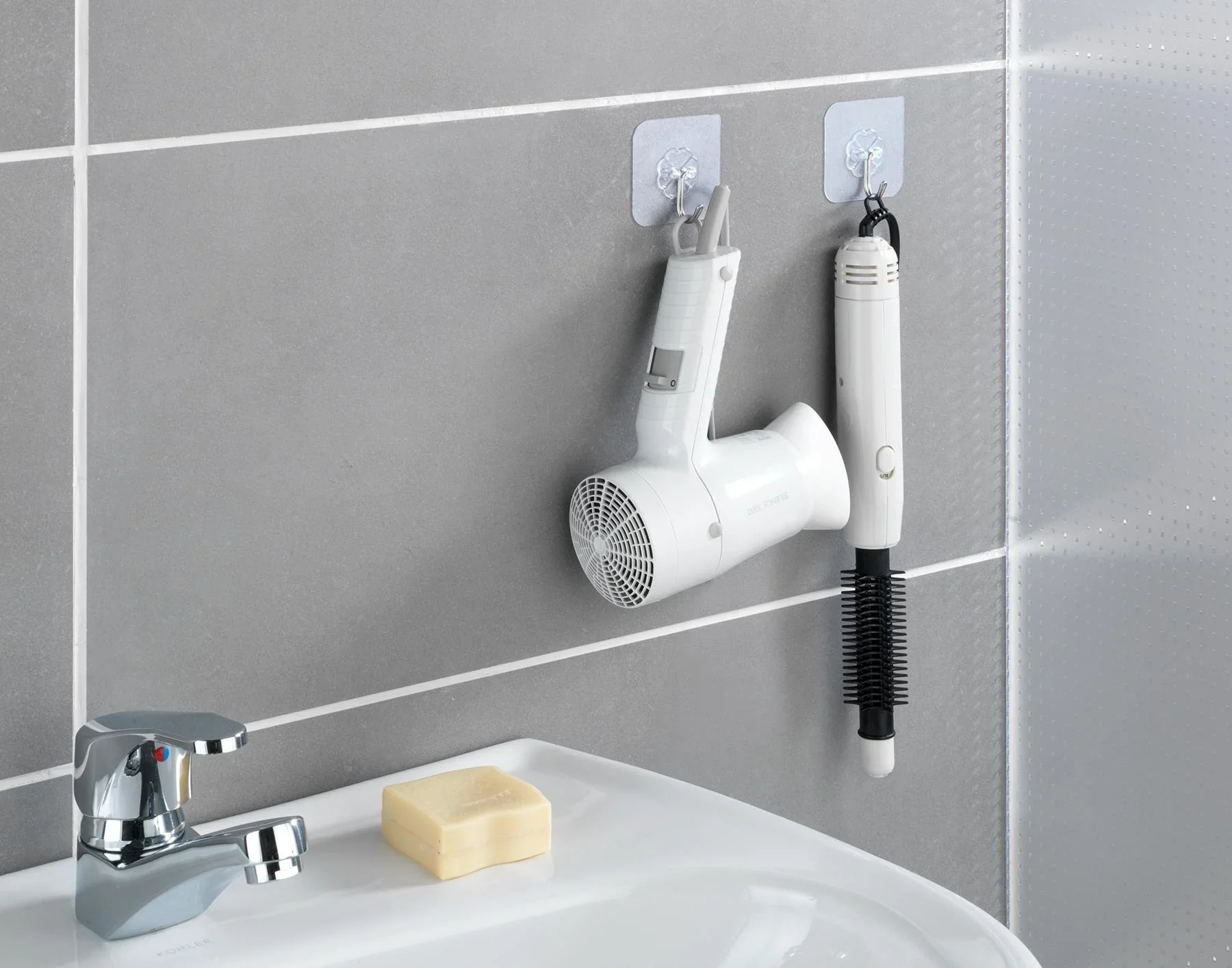 Power Klebehaken, 10 Stück - 1