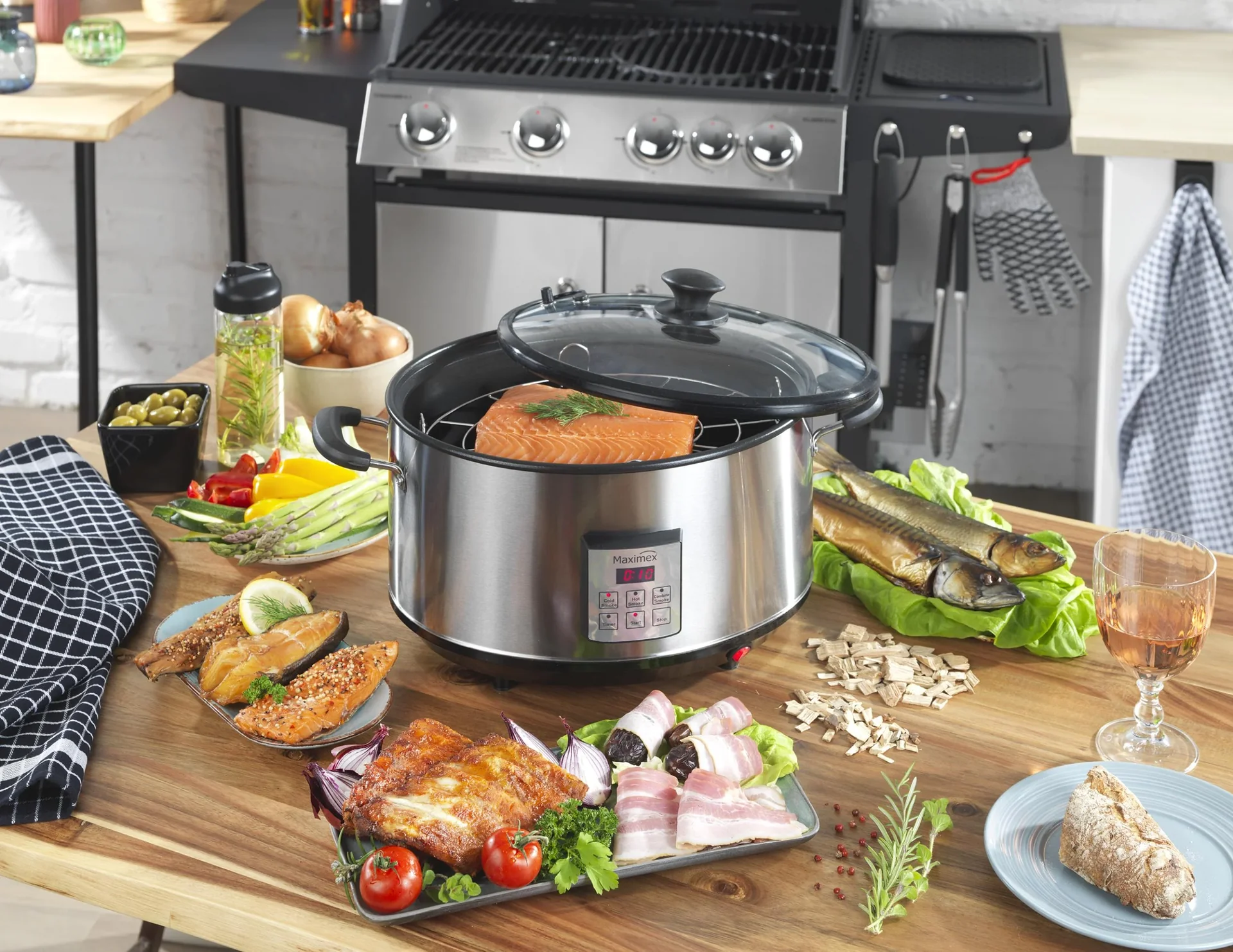 Elektrischer Räuchertopf Smoker - 2