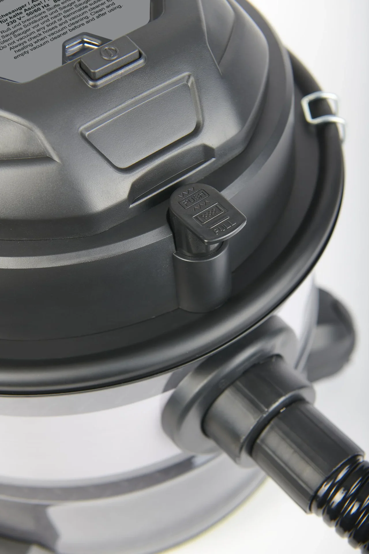 Aschesauger AS15LJB, Stahl, 800 Watt, 15 L - 0