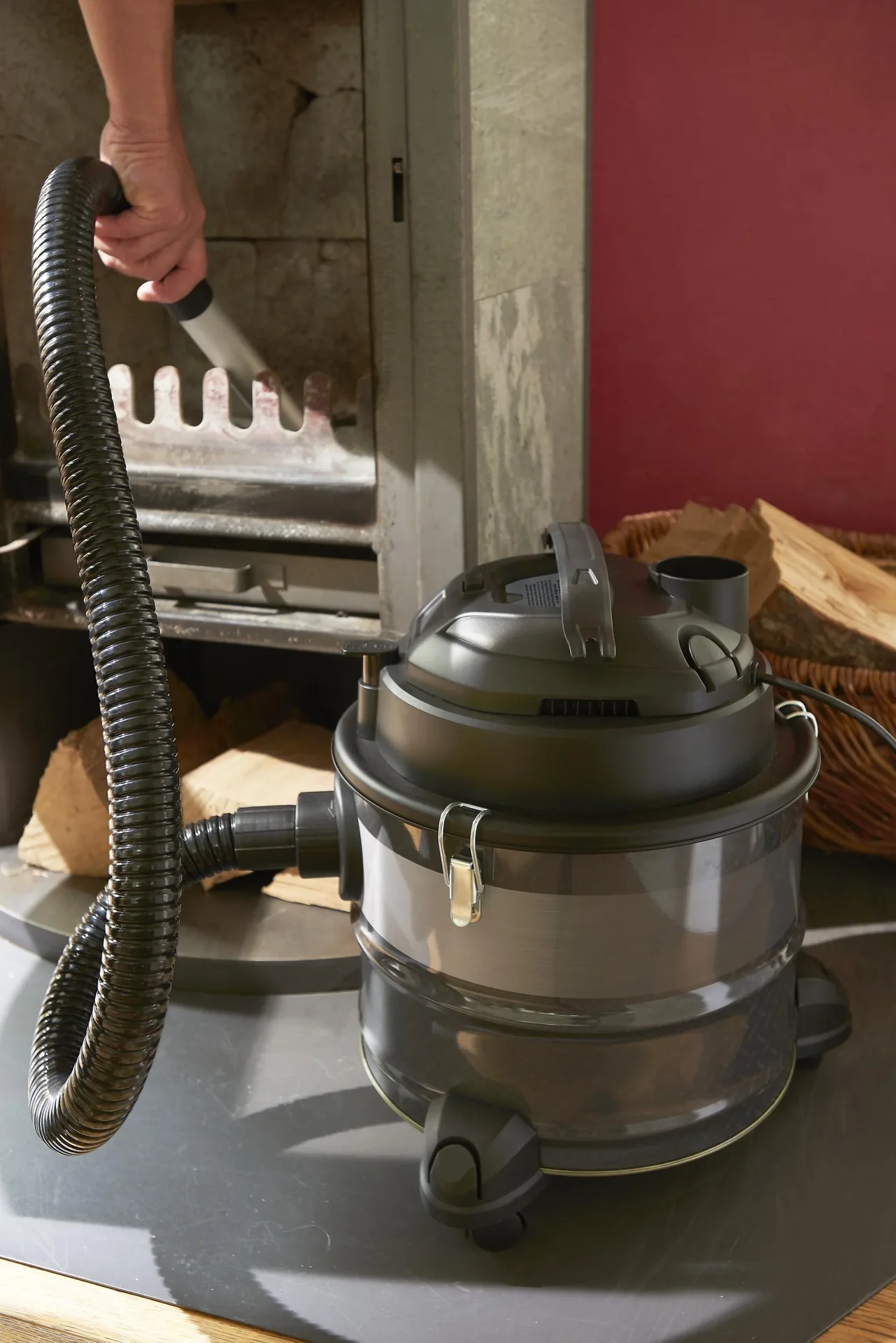 Aschesauger AS15LJB, Stahl, 800 Watt, 15 L - 2