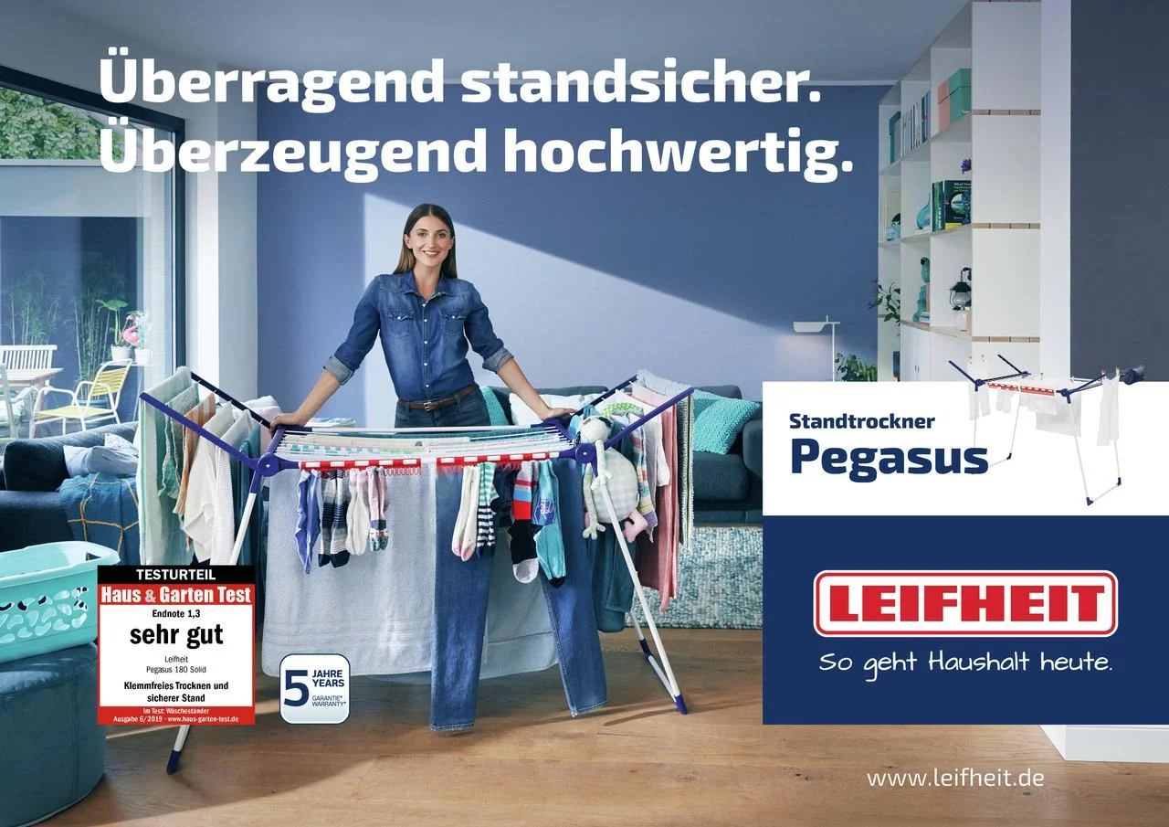 Wäschetrockner Pegasus 180 Solid - der Allrounder - 2