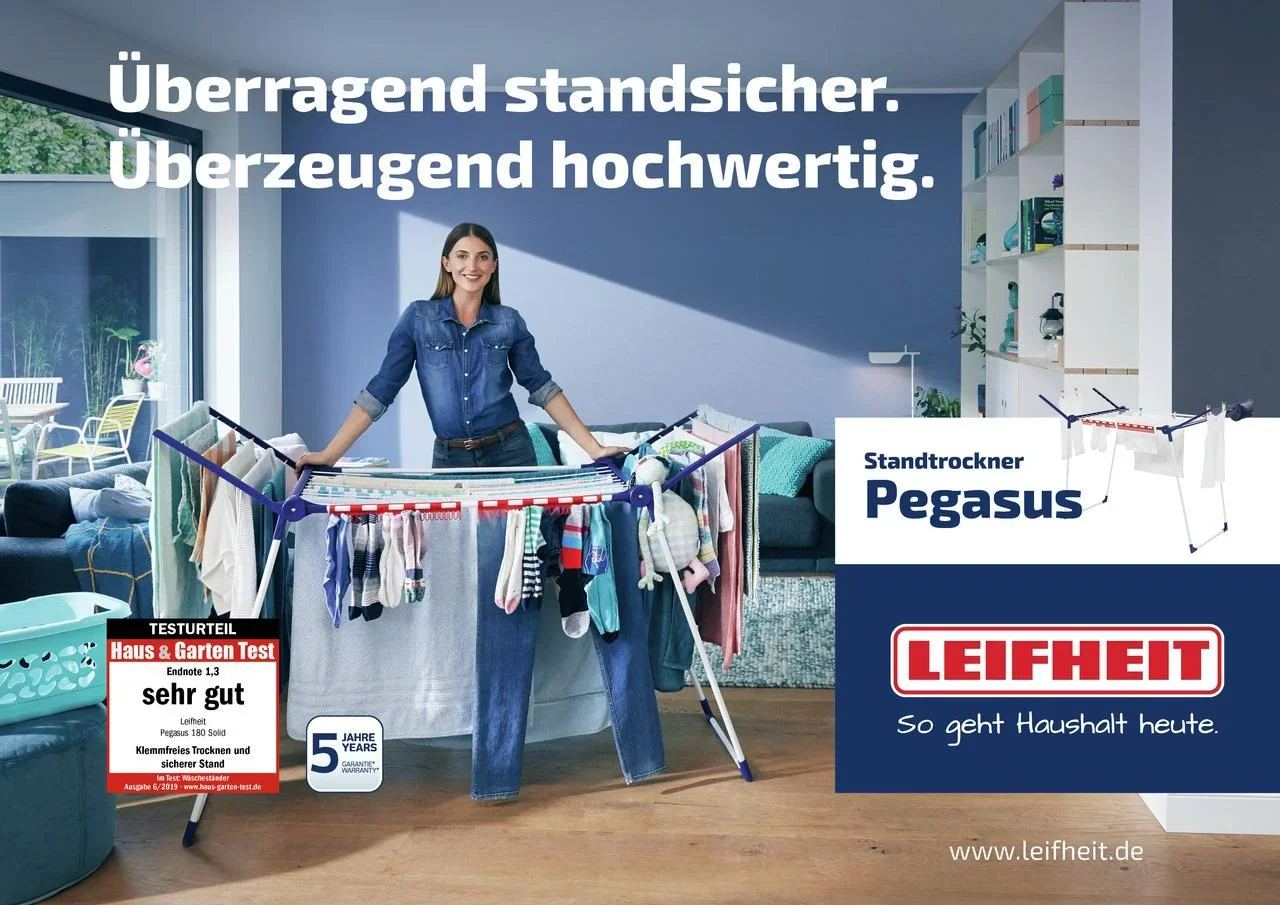 Wäschetrockner Pegasus 180 Solid - der Allrounder - 2