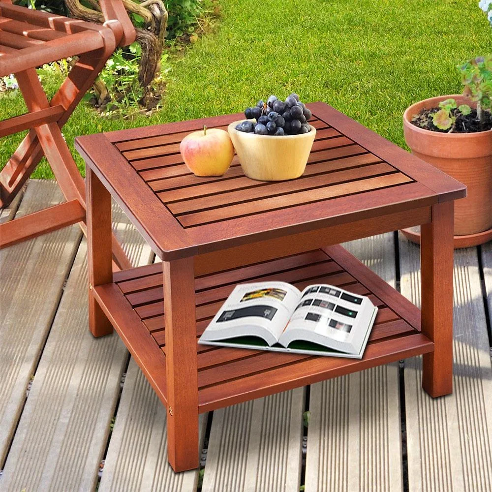 Beistelltisch/Holztisch Washington aus vorgeöltem Akazienholz - 0