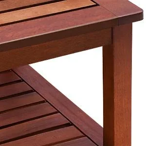 Beistelltisch/Holztisch Washington aus vorgeöltem Akazienholz - 4