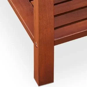 Beistelltisch/Holztisch Washington aus vorgeöltem Akazienholz - 5