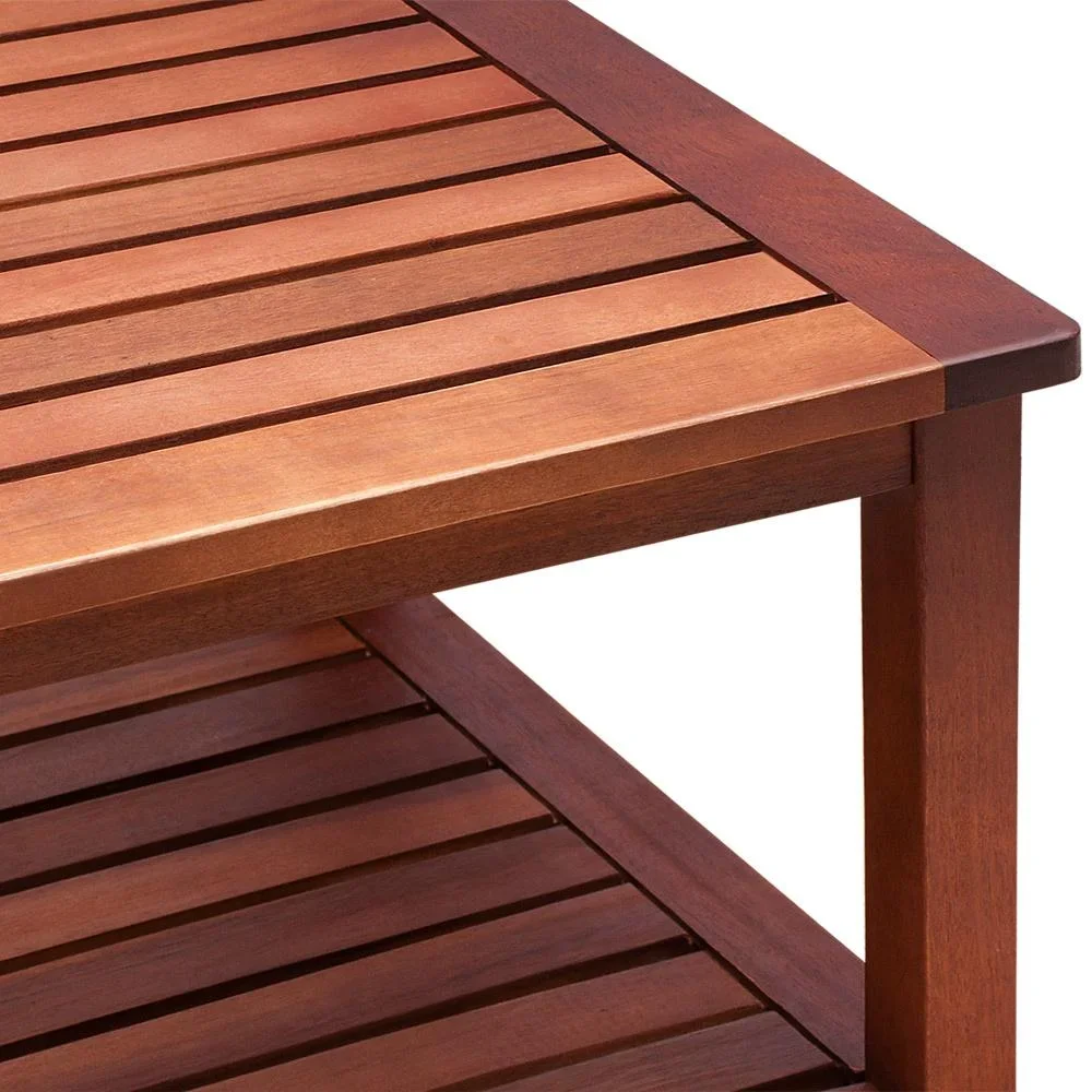 Beistelltisch/Holztisch Washington aus vorgeöltem Akazienholz - 7