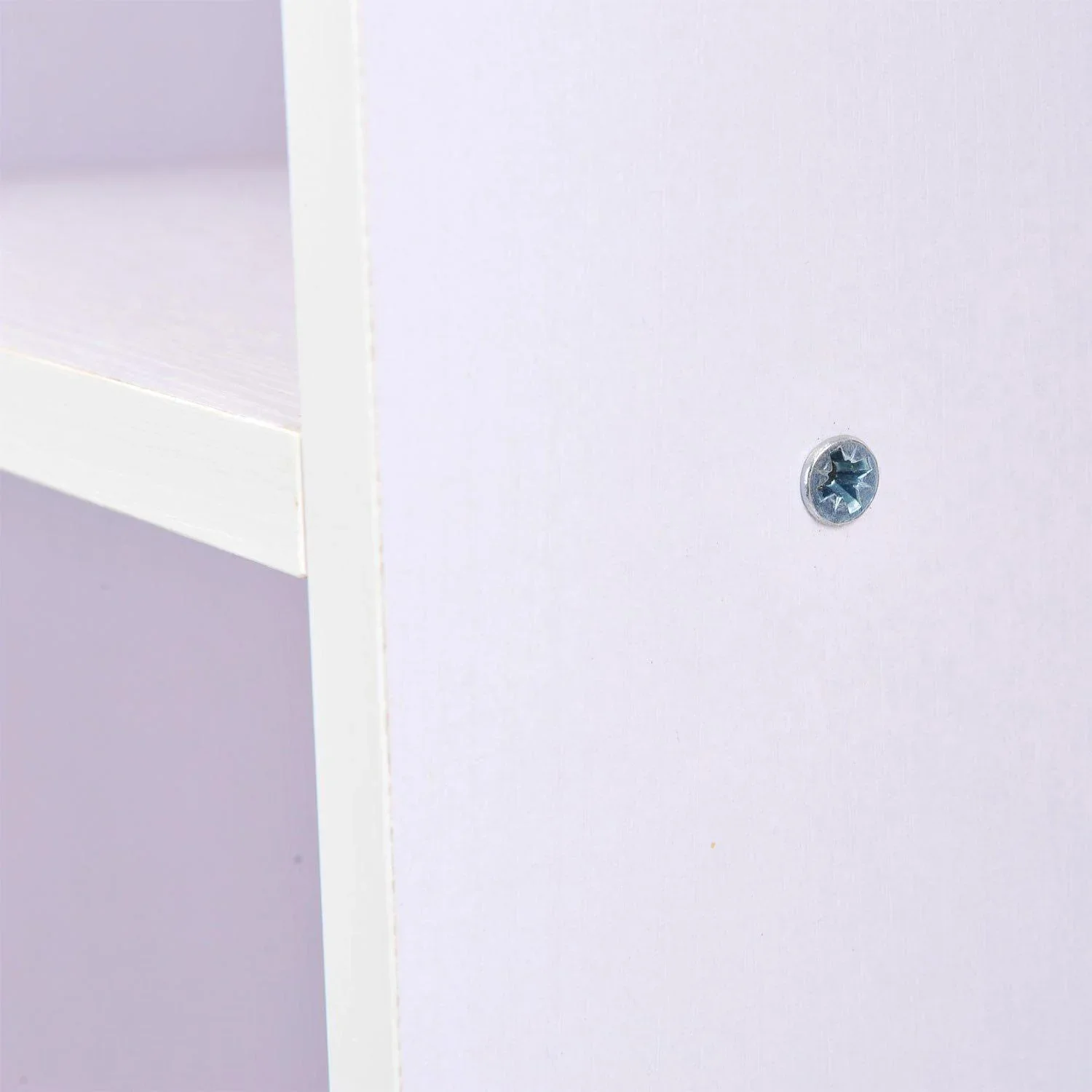 Mobiler Kleiderschrank Garderobenschrank weiß - 4